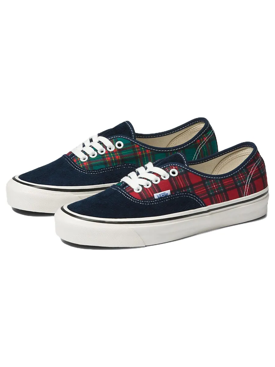 Кеды Vans Authentic 44 DX 'Anaheim Factory - Cord Plaid Multi' — изображение 3 из 5, синий
