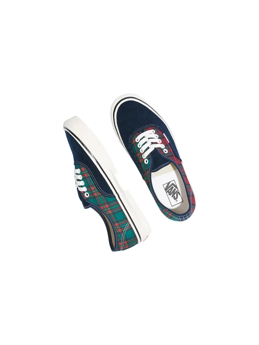 Кеды Vans Authentic 44 DX 'Anaheim Factory - Cord Plaid Multi' — изображение 4 из 5, синий
