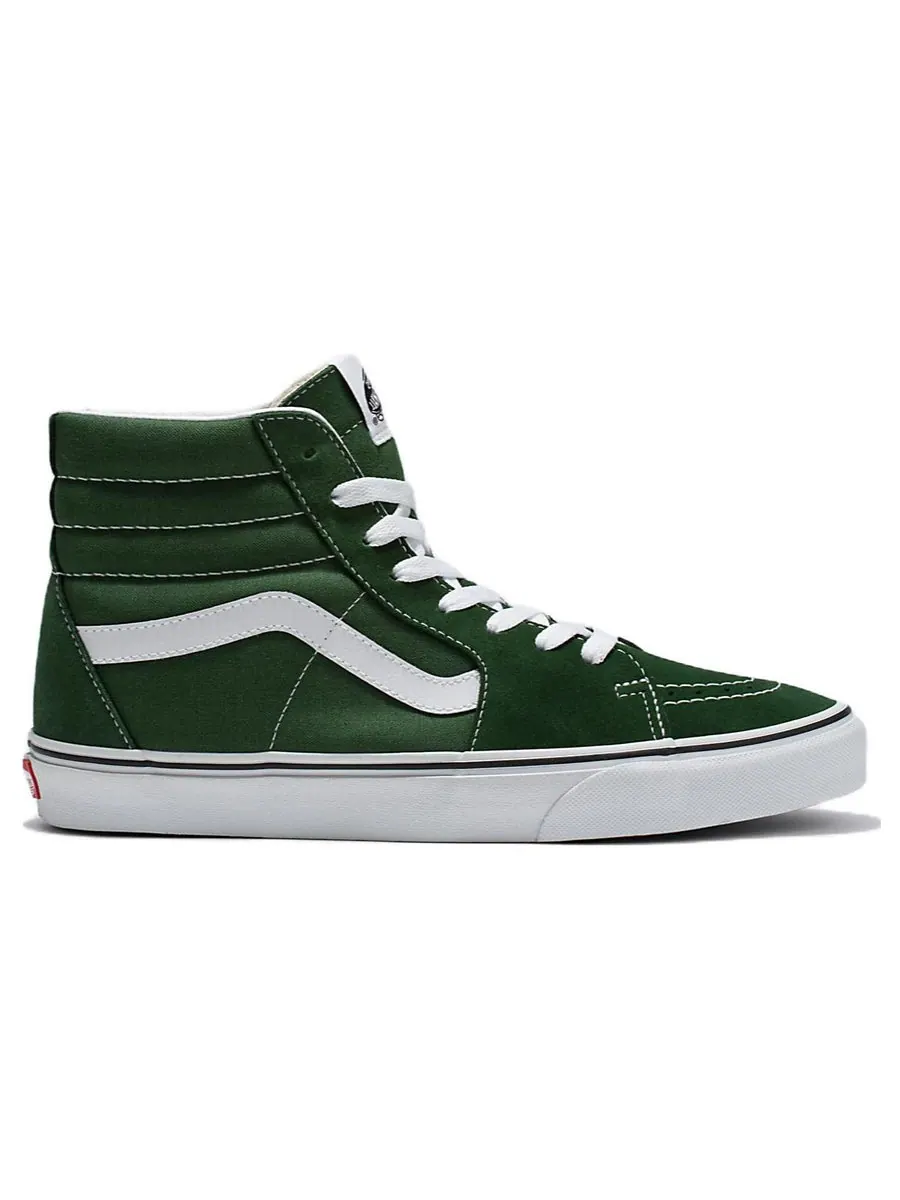 Кеды Vans SK8-Hi 'Green White' — изображение 2 из 4, белый