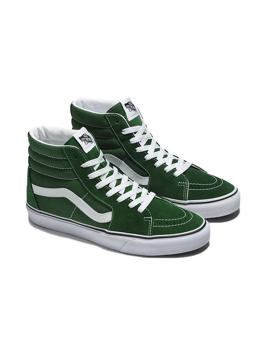 Кеды Vans SK8-Hi 'Green White' — изображение 3 из 4, белый
