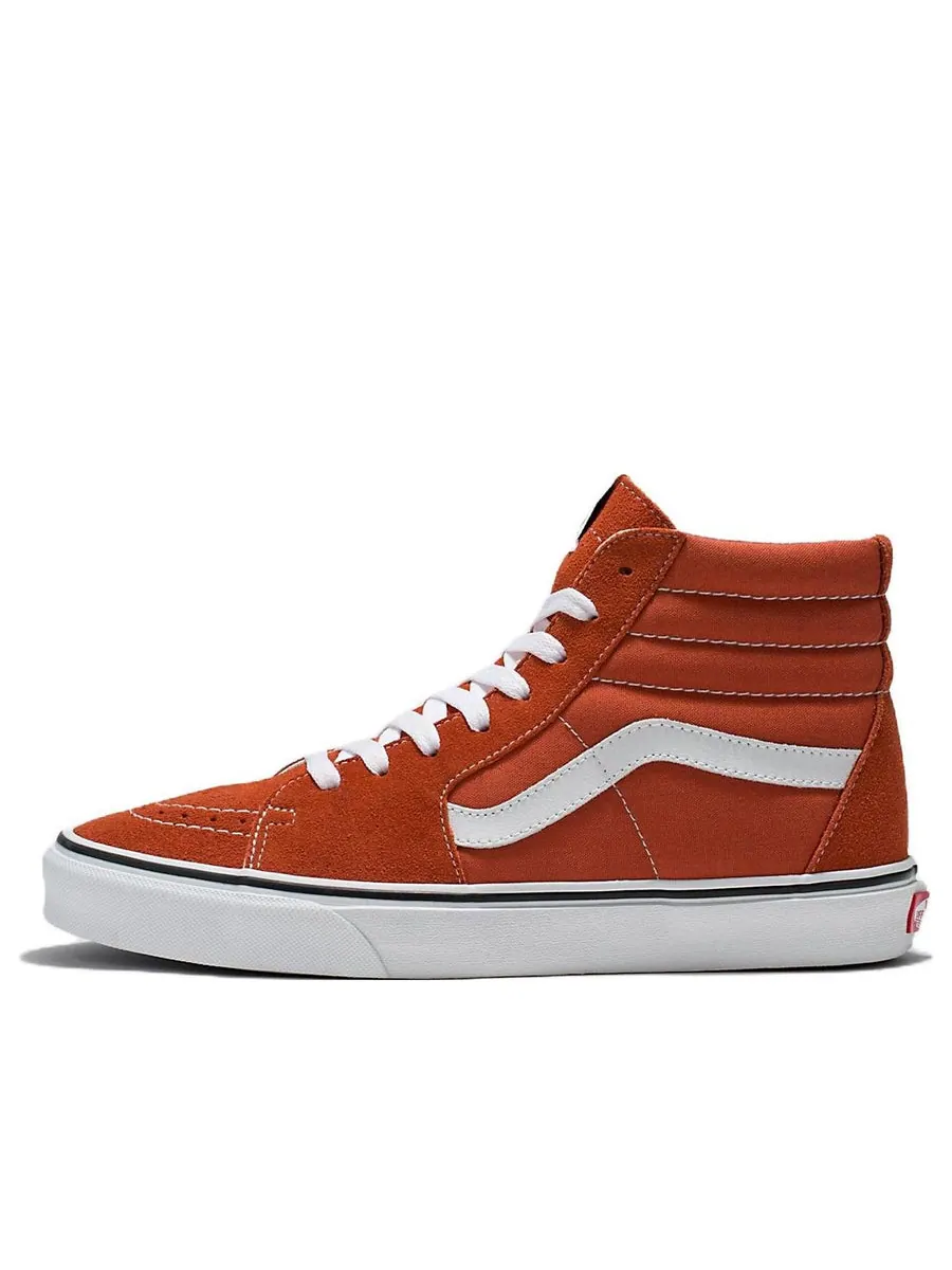Кеды Vans Color Theory Sk8-Hi 'Red White' — изображение 1 из 4, оранжевый
