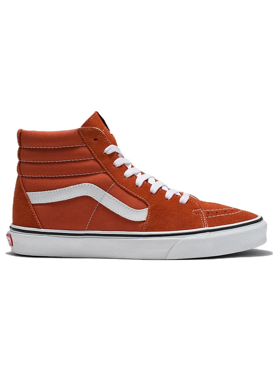 Кеды Vans Color Theory Sk8-Hi 'Red White' — изображение 2 из 4, оранжевый