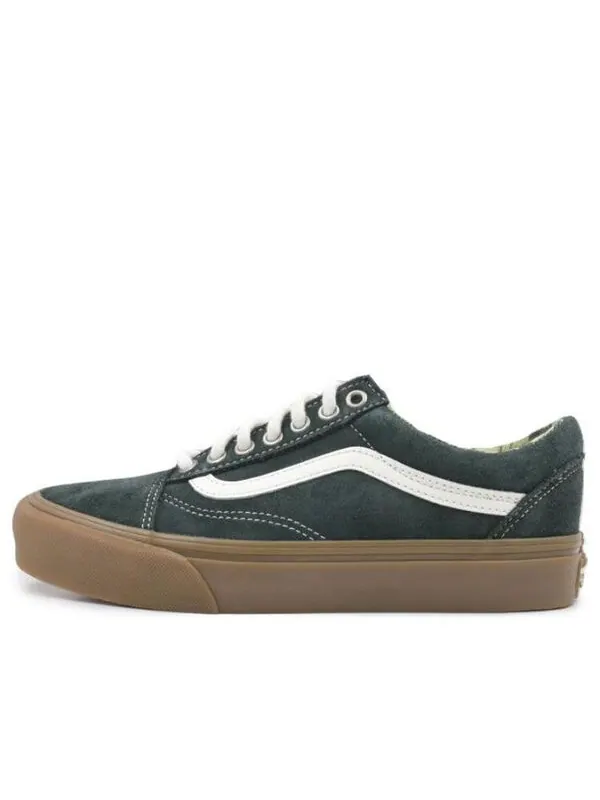 Кроссовки old skool 'versatile waterproof green' Vans — изображение 1 из 3, зеленый/белый