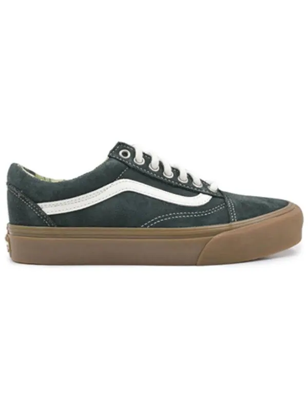 Кроссовки old skool 'versatile waterproof green' Vans — изображение 2 из 3, зеленый/белый
