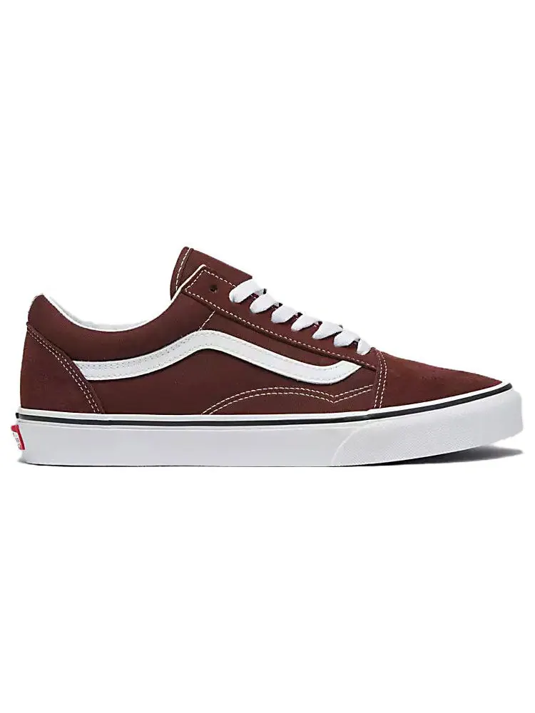 Кроссовки Vans Color Theory Old Skool 'Madder Brown' — изображение 2 из 4, коричневый