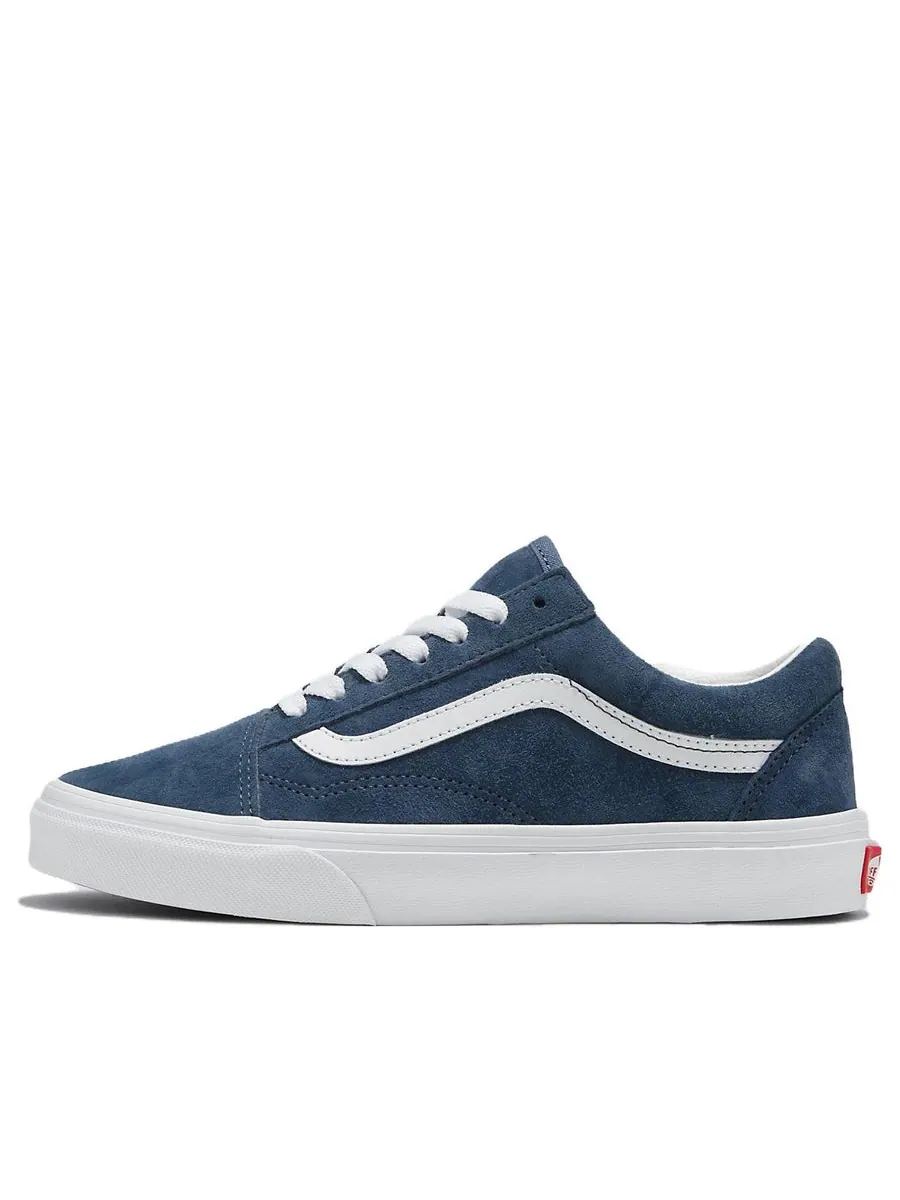 Кроссовки Vans Old Skool 'Pig Suede Vintage Indigo' — изображение 1 из 4, синий