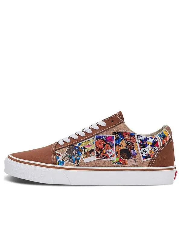 Кроссовки old skool x disney 'scrapbook' Vans — изображение 1 из 4, мульти