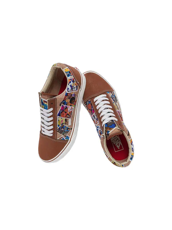 Кроссовки old skool x disney 'scrapbook' Vans — изображение 3 из 4, мульти
