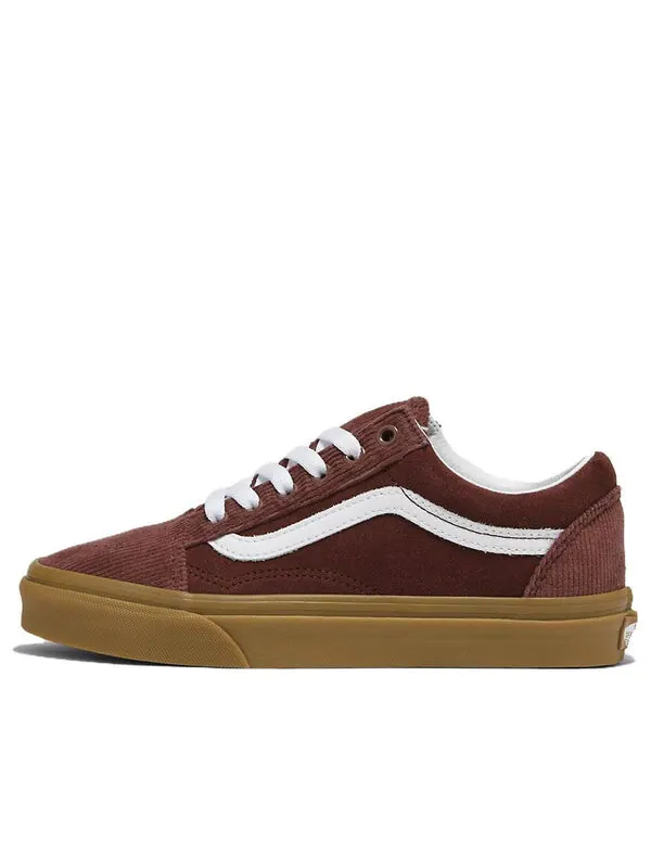 Кроссовки old skool corduroy 'redbrown' Vans — изображение 1 из 4, коричневый
