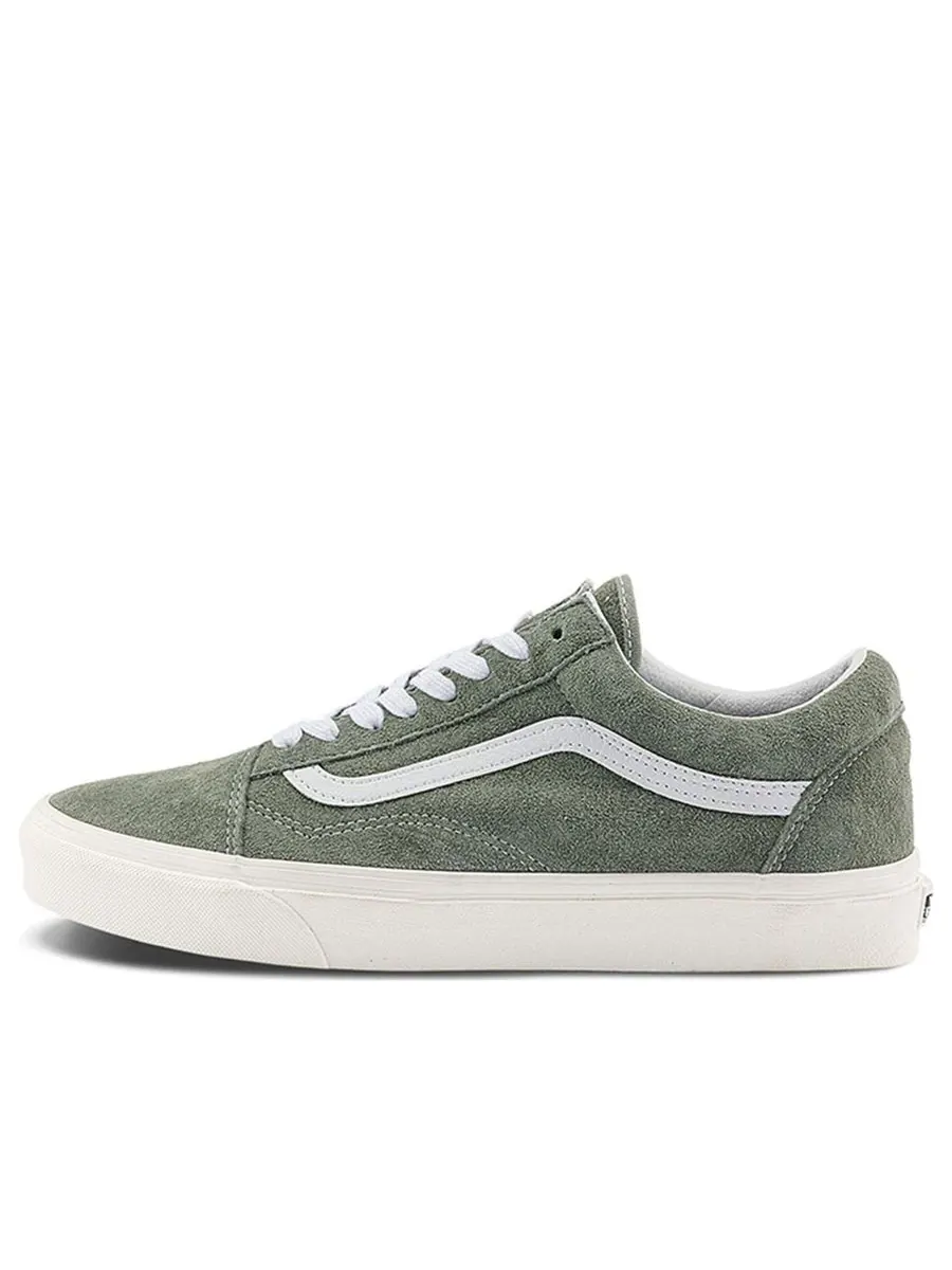 Кроссовки Vans Vault Old Skool VR3 LX 'Pig Suede Forest Night' — изображение 1 из 5, оливковый зеленый