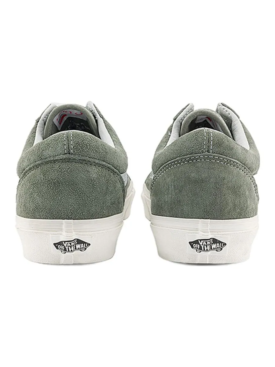 Кроссовки Vans Vault Old Skool VR3 LX 'Pig Suede Forest Night' — изображение 4 из 5, оливковый зеленый