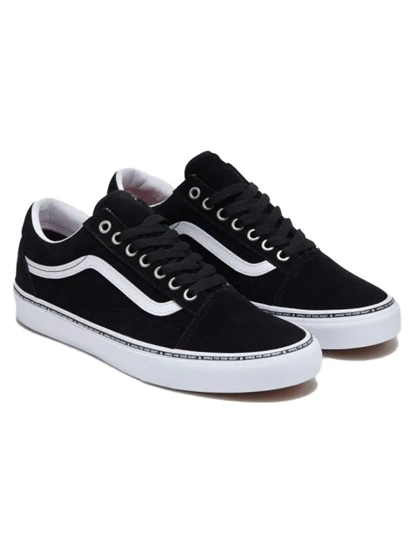 Кроссовки valentine's heart old skool 'love is kind' Vans — изображение 2 из 2, черный