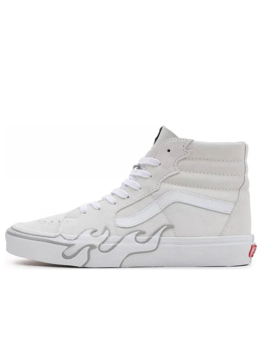 Кеды Vans SK8-HI Flame — изображение 1 из 4, белый