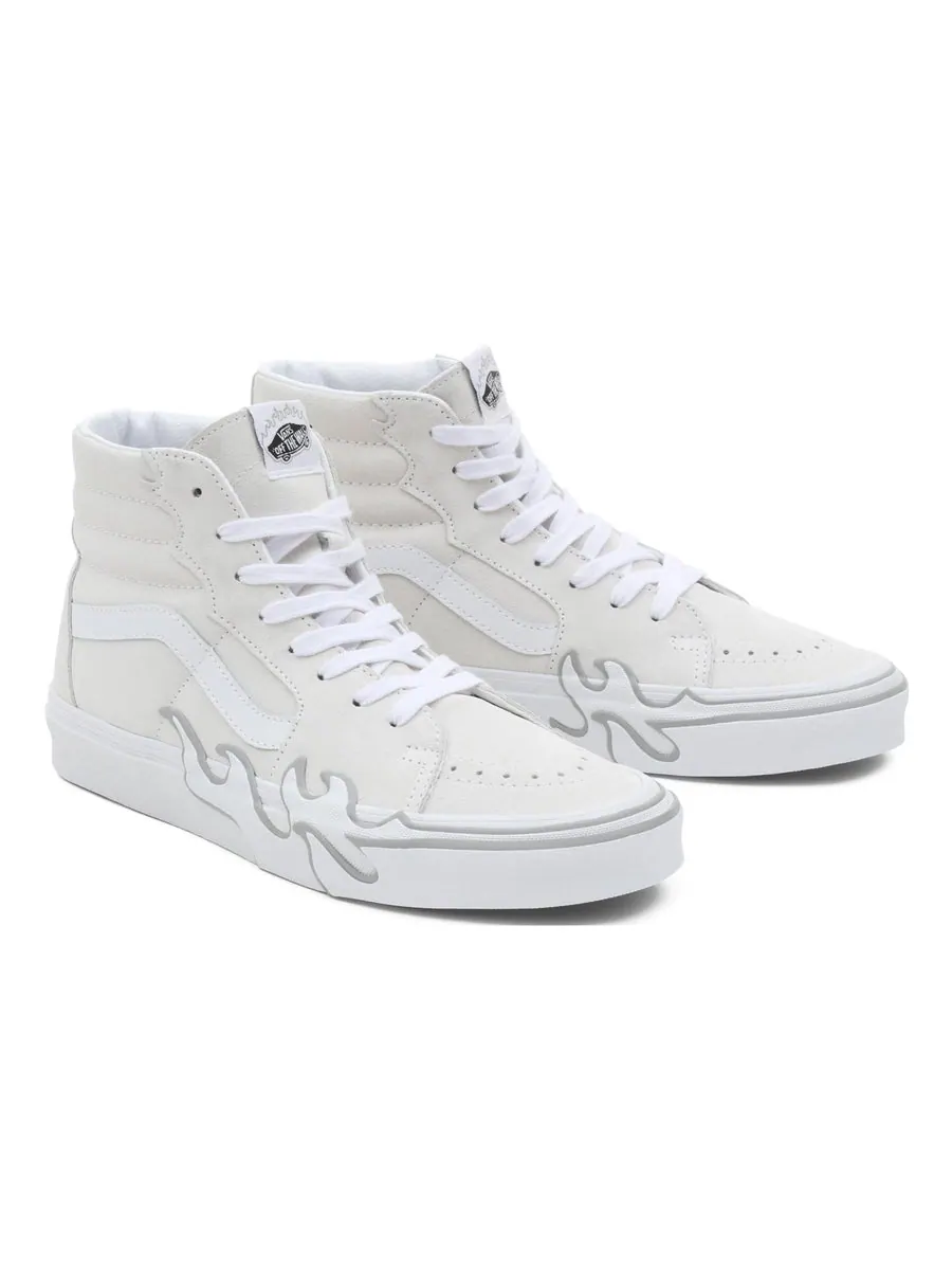Кеды Vans SK8-HI Flame — изображение 3 из 4, белый