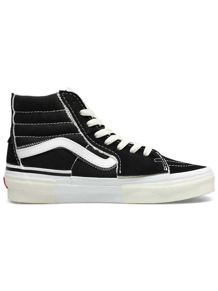 Кеды Vans SK8-Hi Reconstruct BLACKWHITE — изображение 2 из 10, черный / белый