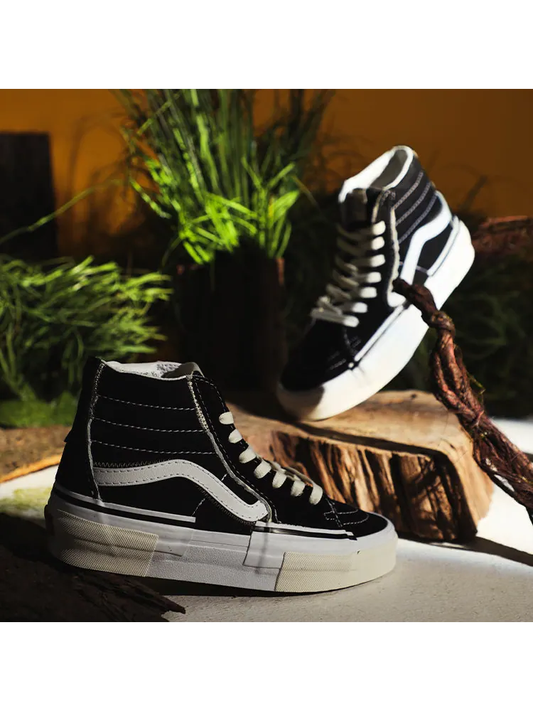 Кеды Vans SK8-Hi Reconstruct BLACKWHITE — изображение 6 из 10, черный / белый