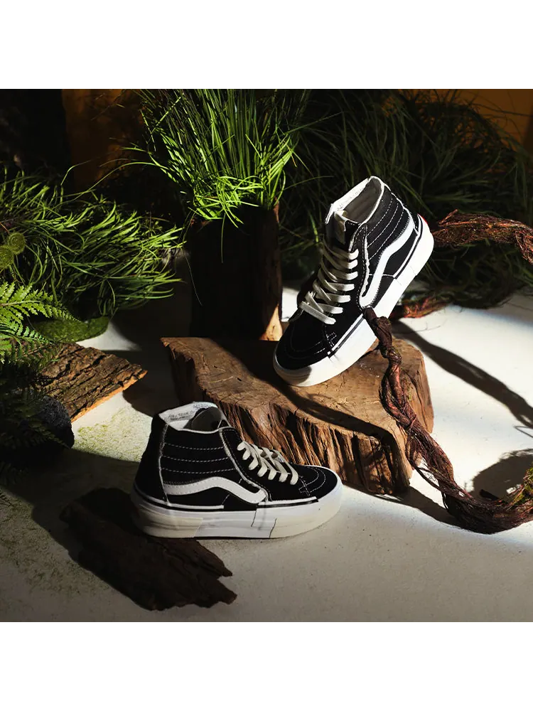 Кеды Vans SK8-Hi Reconstruct BLACKWHITE — изображение 7 из 10, черный / белый