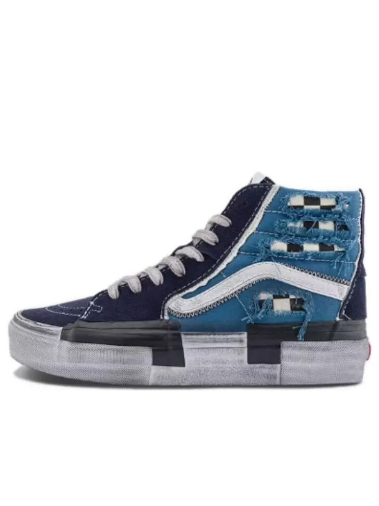 Кроссовки Vans Sk8-hi Reconstruct 'Blue' — изображение 1 из 5, синий