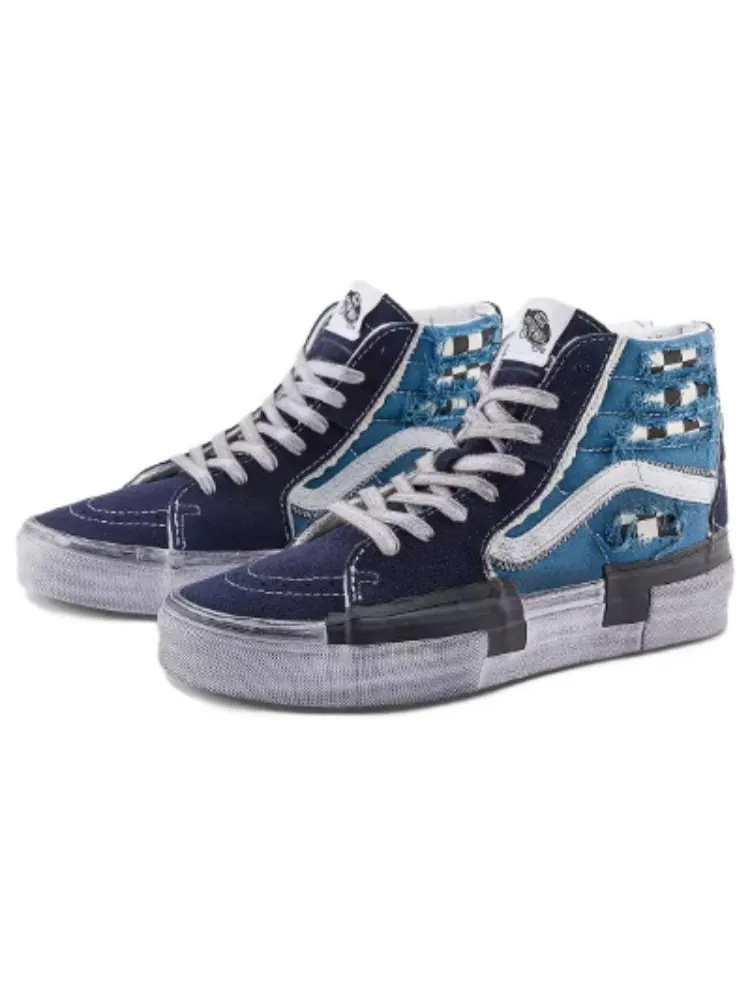 Кроссовки Vans Sk8-hi Reconstruct 'Blue' — изображение 2 из 5, синий