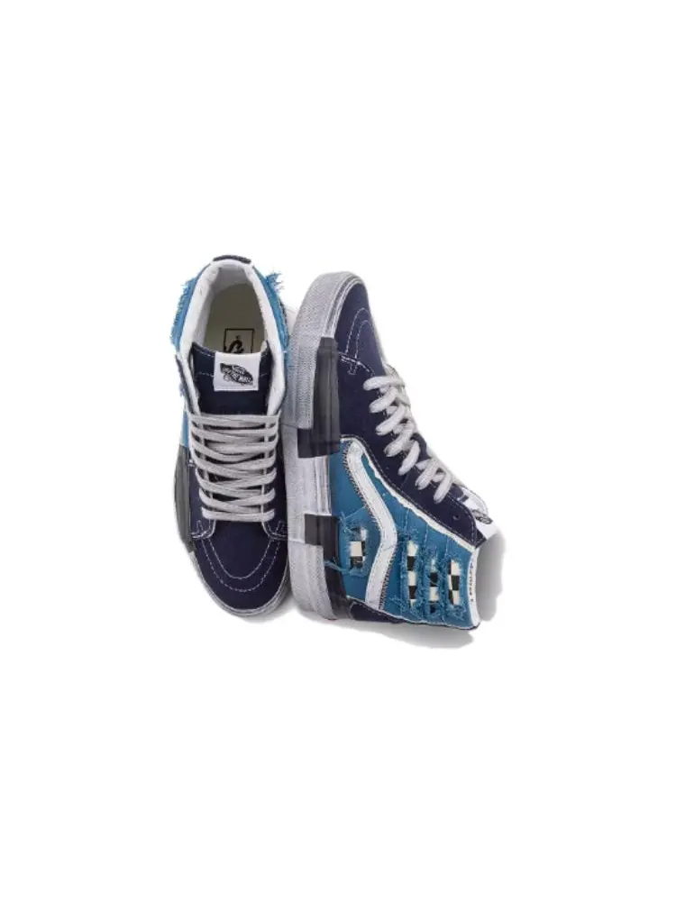 Кроссовки Vans Sk8-hi Reconstruct 'Blue' — изображение 3 из 5, синий