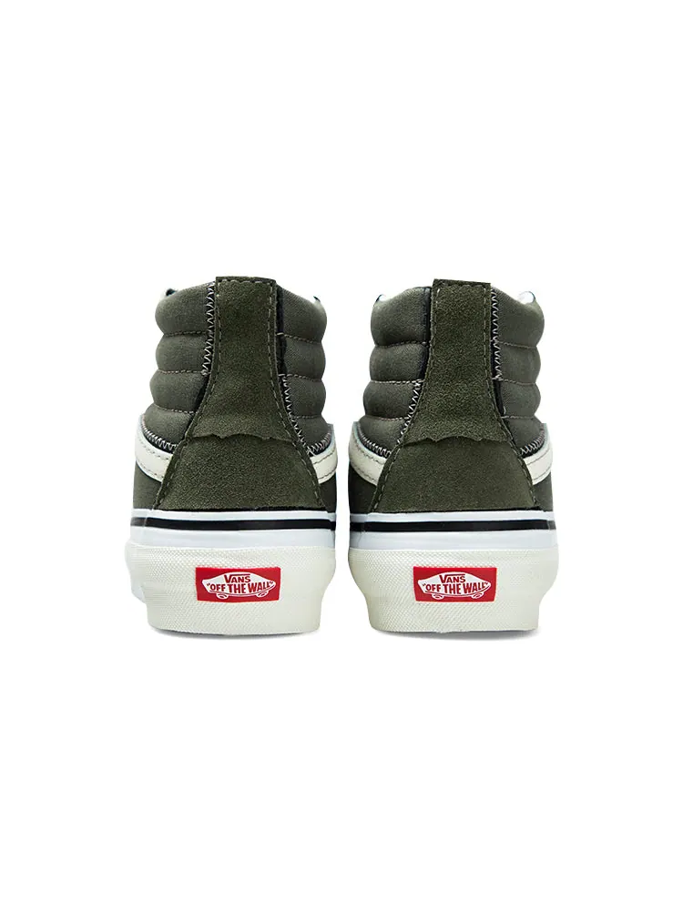 Кеды Vans SK8-Hi Reconstruct OLIVE GREEN — изображение 4 из 4, зеленый