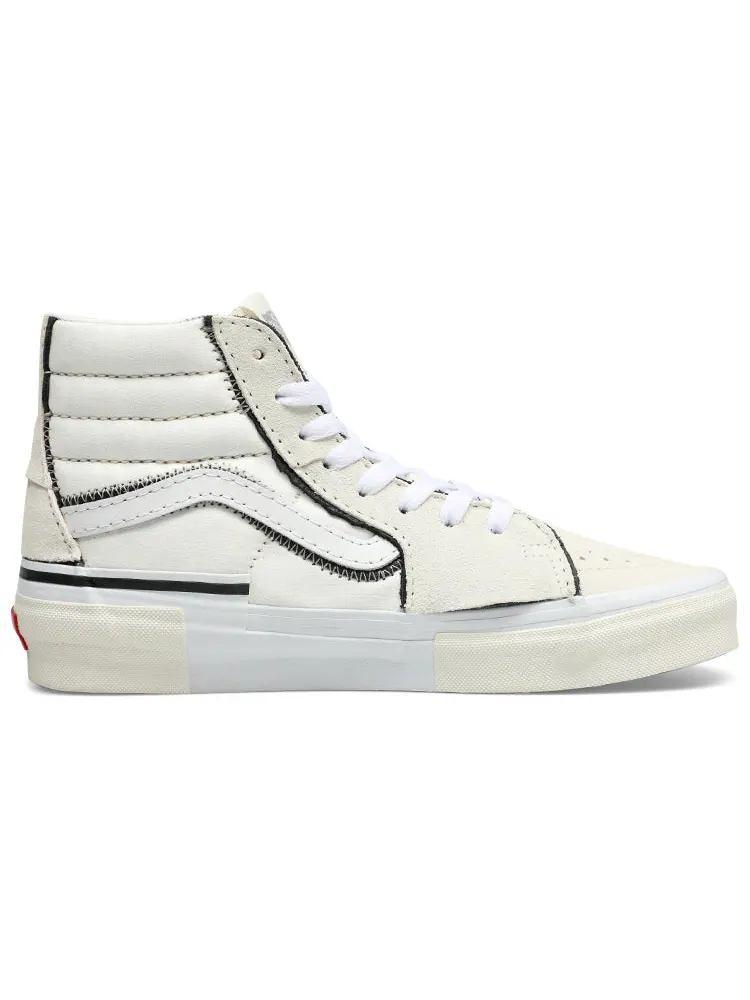 Кеды Vans SK8-Hi Reconstruct WHITE — изображение 2 из 10, белый