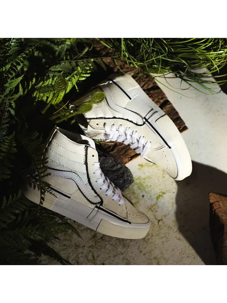 Кеды Vans SK8-Hi Reconstruct WHITE — изображение 7 из 10, белый