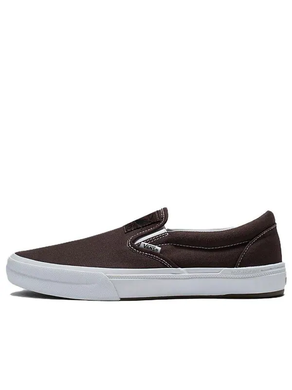 Кроссовки bmx slip-on 'dakota roche' Vans — изображение 1 из 3, темный коричневый/белый
