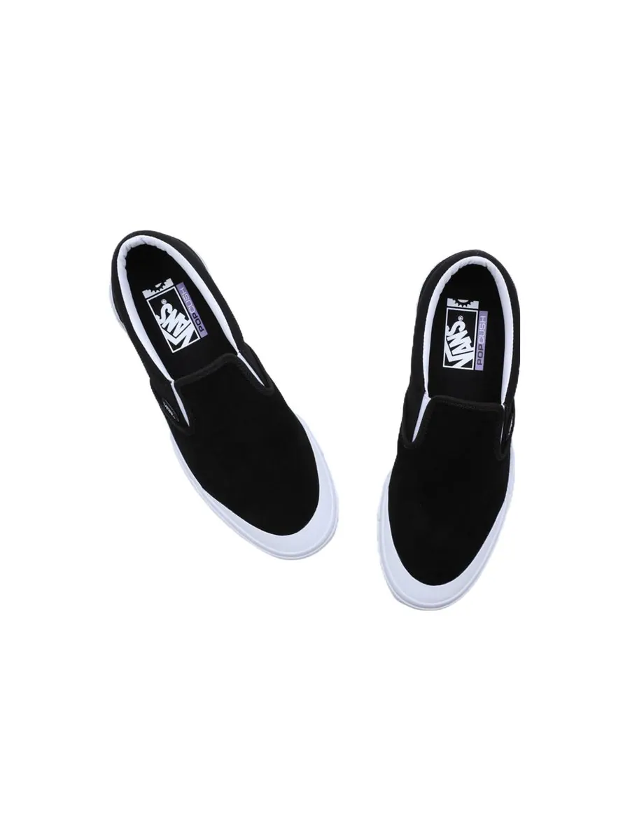 Кроссовки Vans Bmx Slip-On 'Marble' — изображение 4 из 5, черный