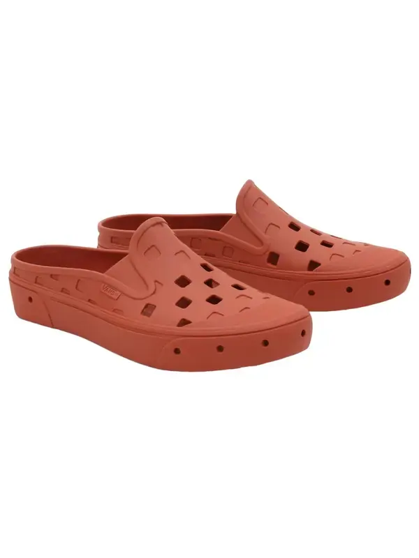Тапочки slip-on mule trk 'red' Vans — изображение 3 из 4, красный