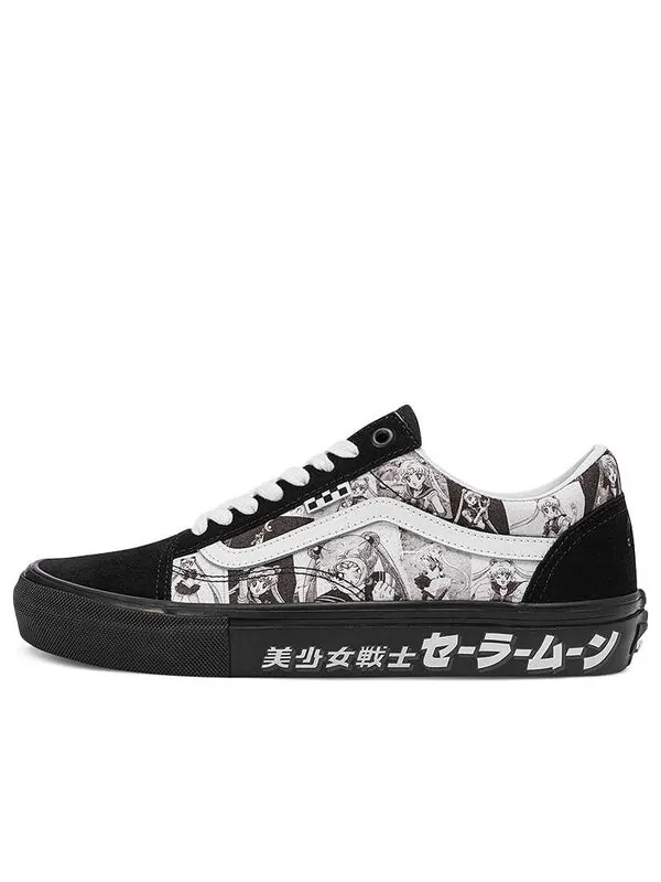 Кроссовки sailor moon x skate old skool 'pretty guardian' Vans — изображение 1 из 4, черный