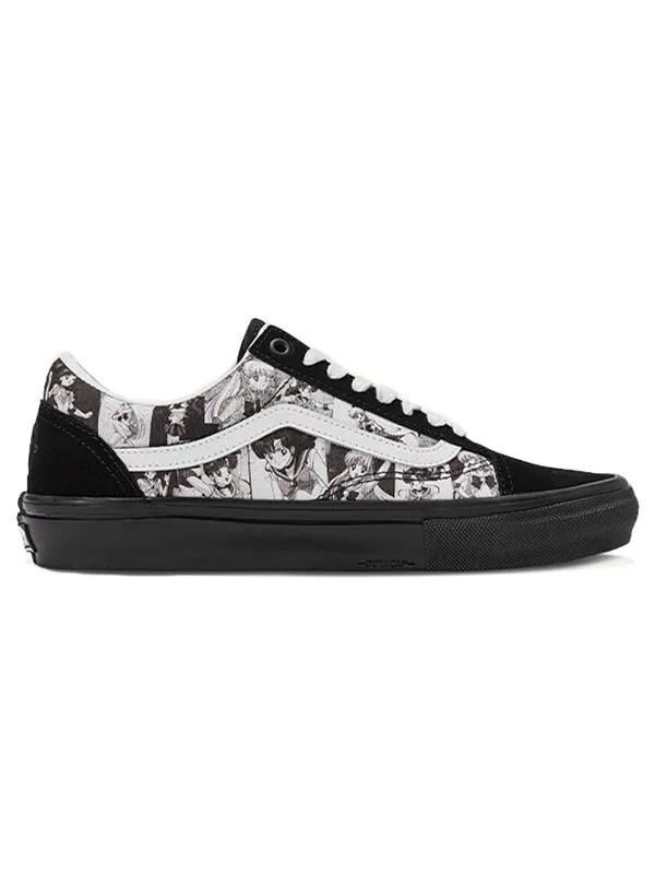 Кроссовки sailor moon x skate old skool 'pretty guardian' Vans — изображение 2 из 4, черный