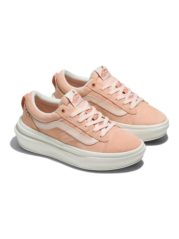 Кроссовки old skool overt cc plus 'pink' Vans — изображение 2 из 3, розовый/белый