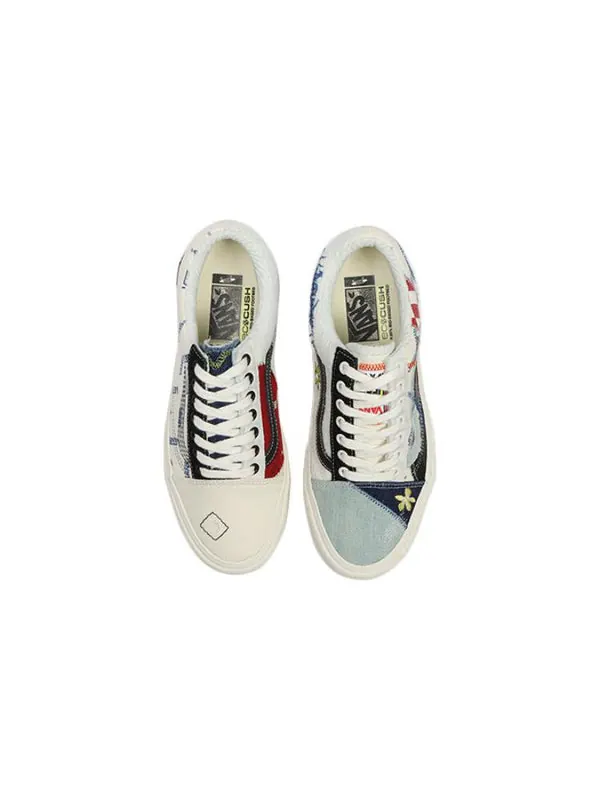 Кроссовки old skool vr3 lx 'patchwork' Vans — изображение 4 из 4, синий