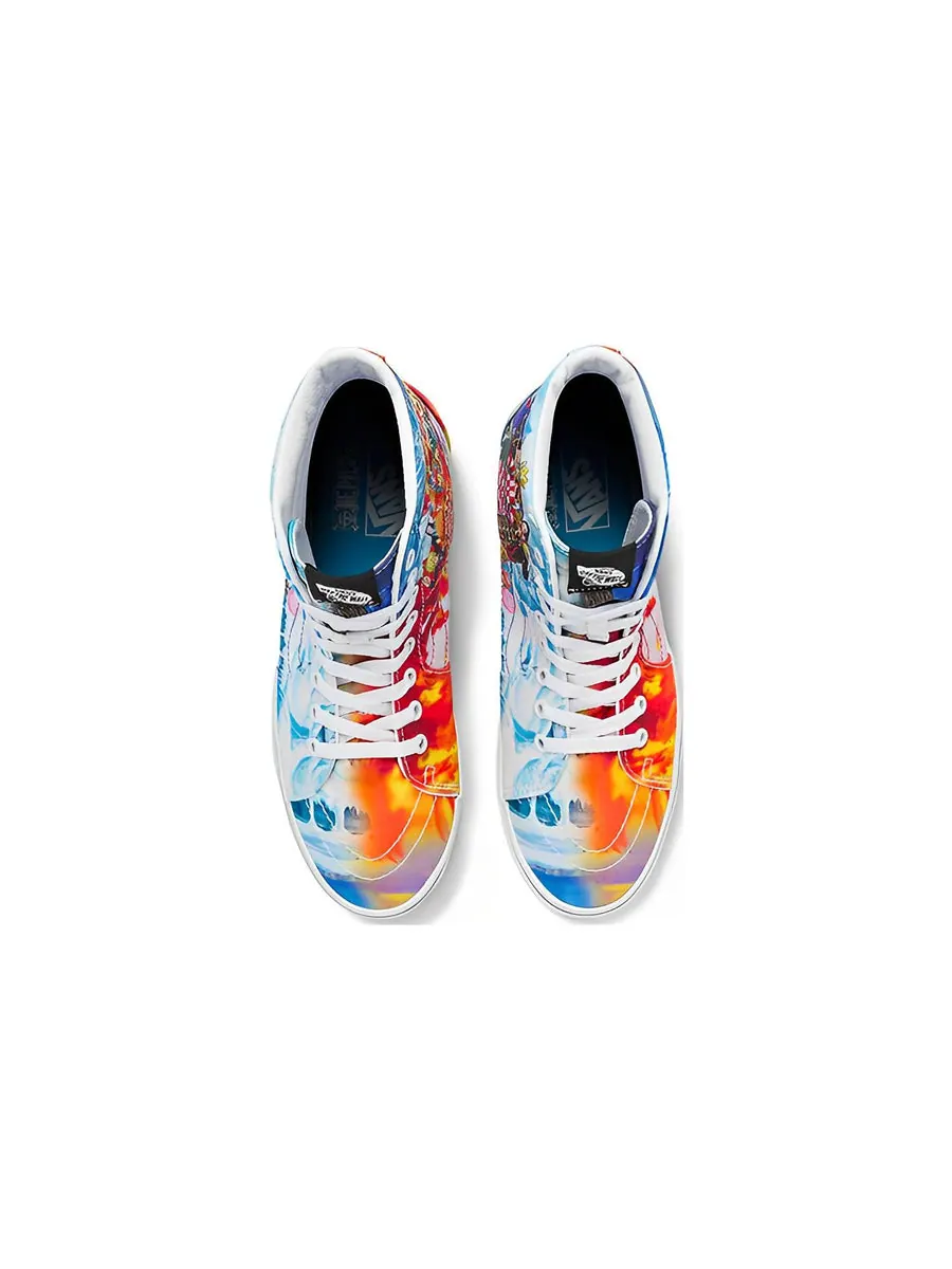 Кеды Vans One Piece x SK8-HI 'Punk Hazard' — изображение 4 из 6, синий