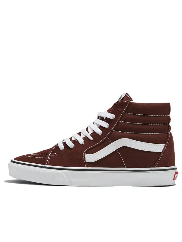 Кроссовки sk8 hi color theory 'brown' Vans — изображение 1 из 4, коричневый/белый