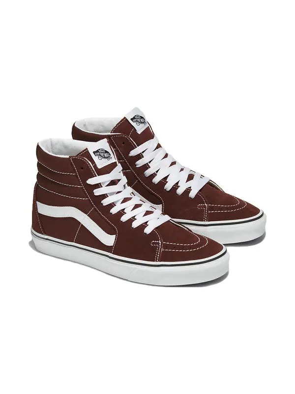 Кроссовки sk8 hi color theory 'brown' Vans — изображение 2 из 4, коричневый/белый