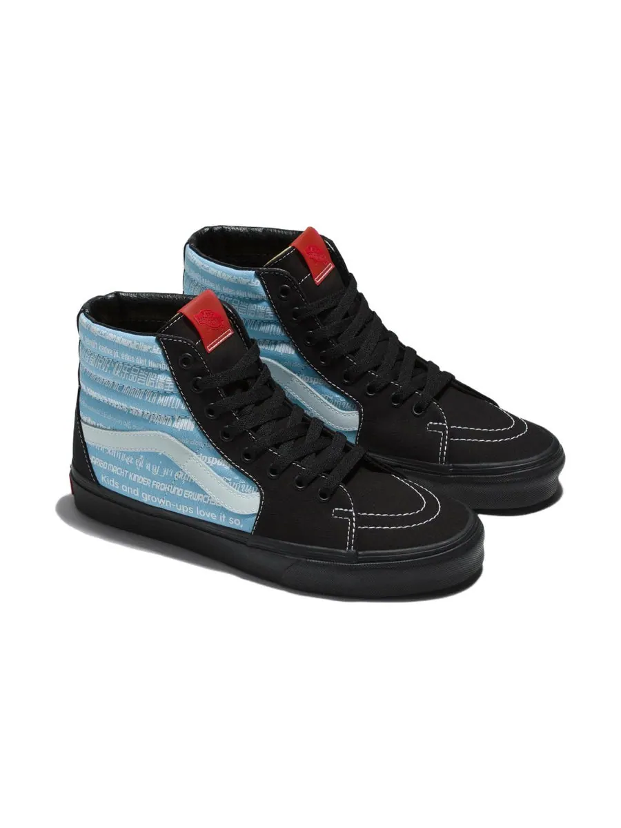Кроссовки Vans SK8 HI x Haribo 'Black Blue' — изображение 2 из 4, черный