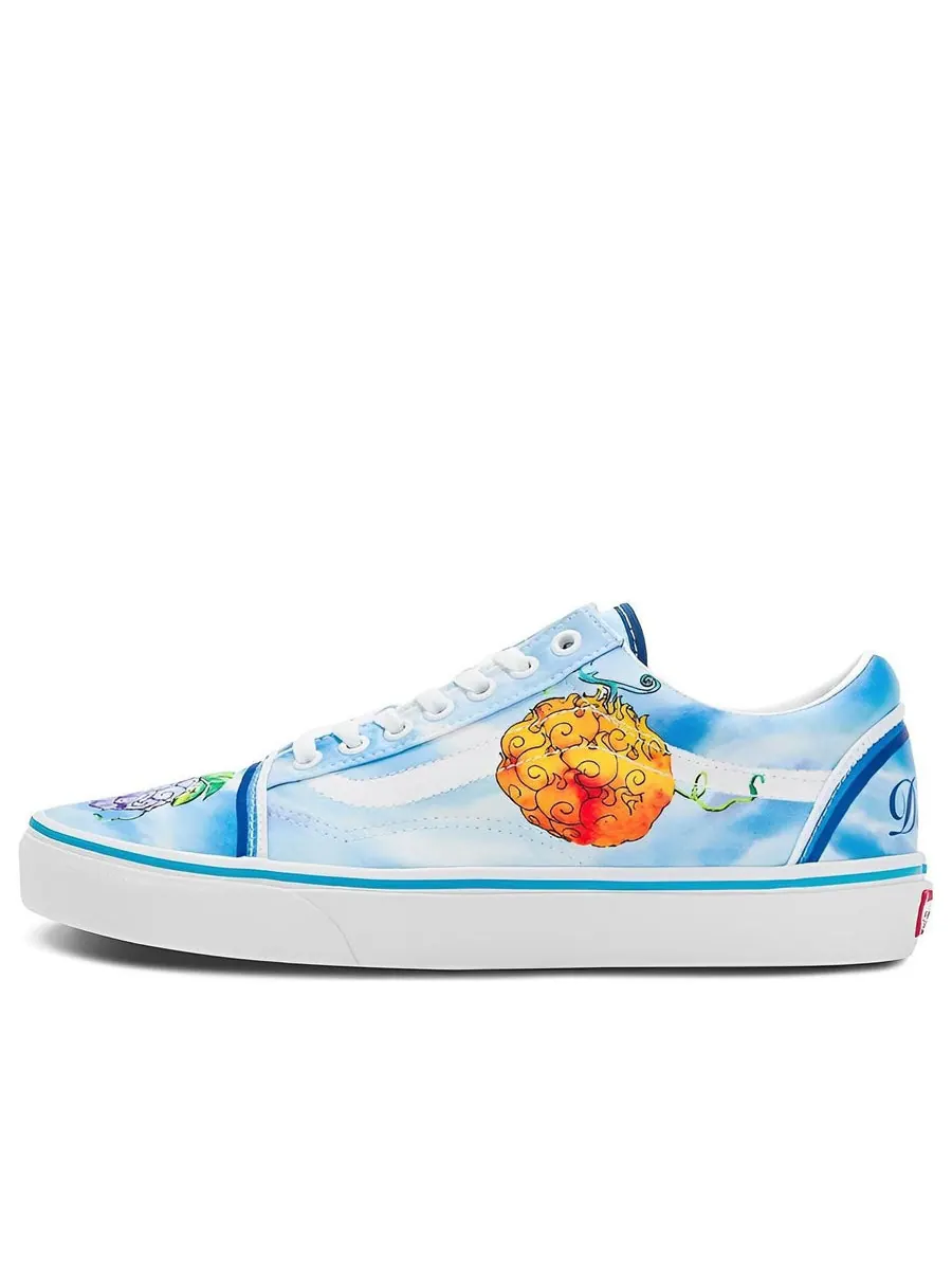 Кеды Vans One Piece x Old Skool 'Devil Fruit' — изображение 1 из 6, синий