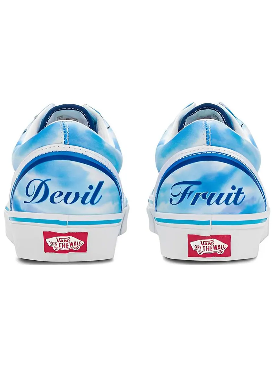 Кеды Vans One Piece x Old Skool 'Devil Fruit' — изображение 5 из 6, синий