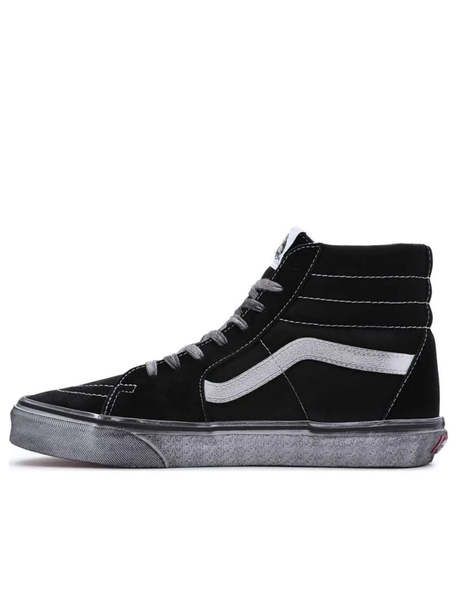 Кроссовки Vans SK8-HI Stressed 'Black' — изображение 1 из 4, черный