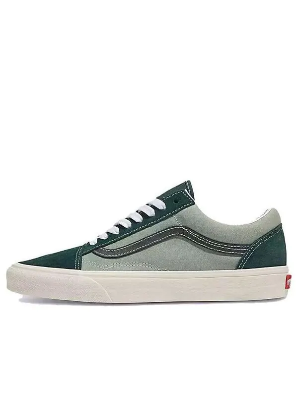 Кроссовки old skool 'earth tones - green gables' Vans — изображение 1 из 4, зеленый