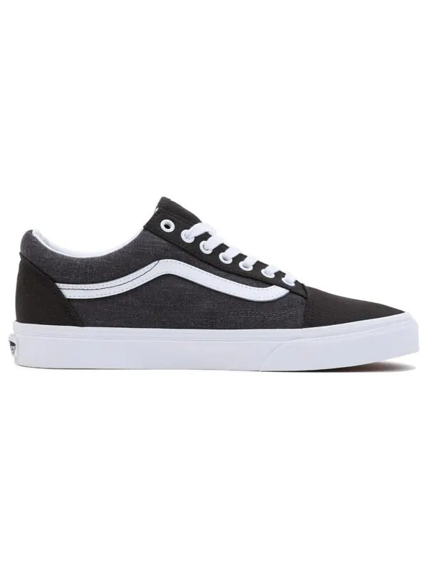 Кроссовки old skool 'black white' Vans — изображение 2 из 4, черный/белый