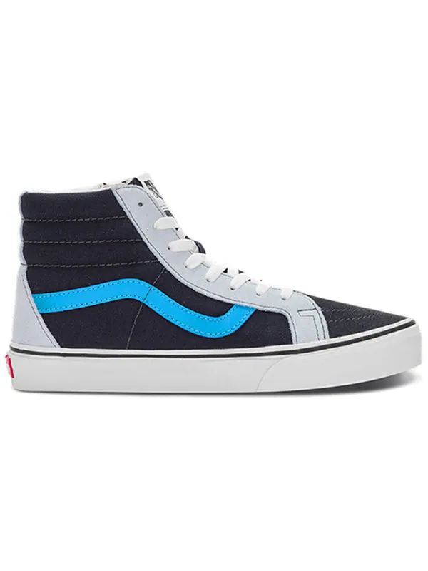 Кроссовки sk8-hi reissue side zip 'black white' Vans — изображение 2 из 4, черный/белый