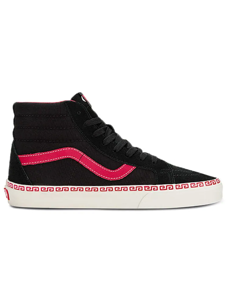 Кеды Vans SK8-Hi 'Black Red' — изображение 2 из 5, черный
