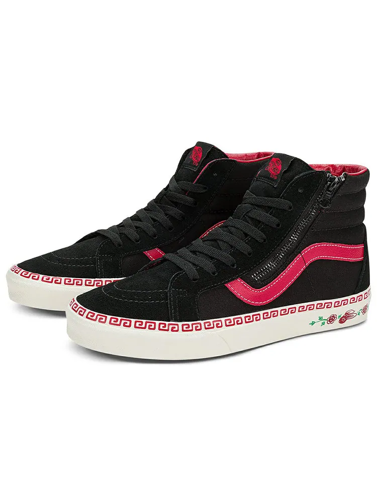 Кеды Vans SK8-Hi 'Black Red' — изображение 3 из 5, черный