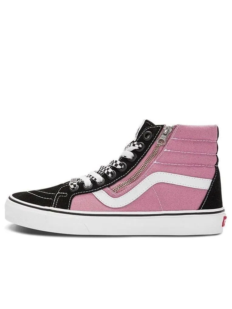 Кеды Vans SK8-HI Reissue Side Zip PINK — изображение 1 из 6, розовый