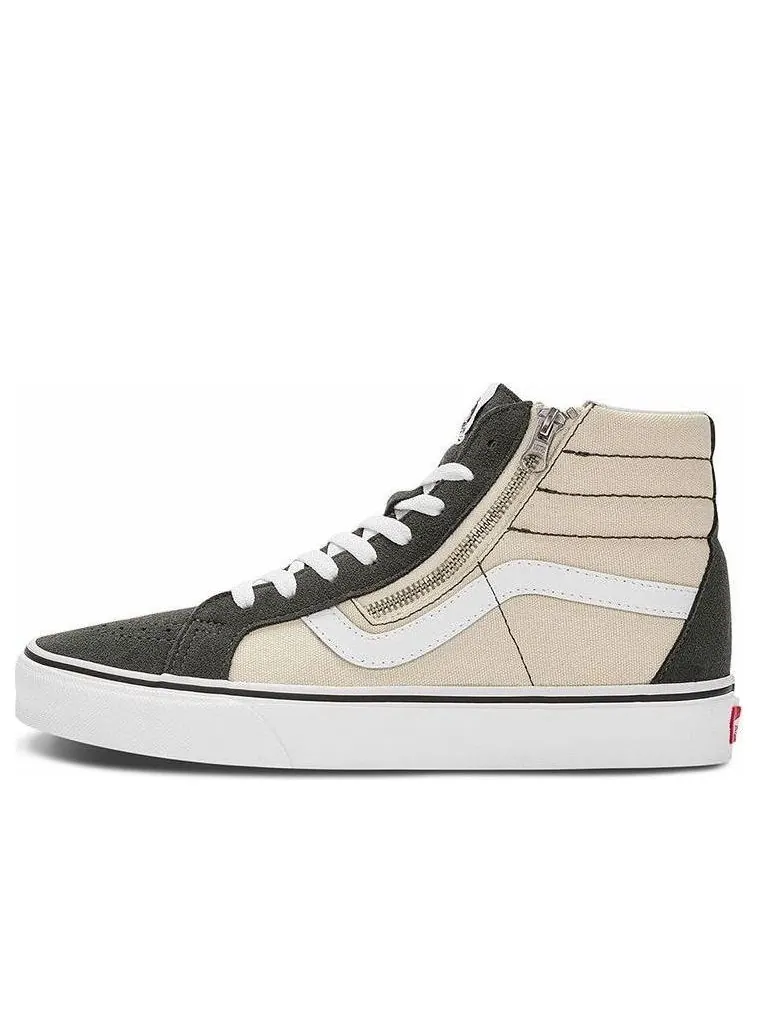 Кеды Vans SK8-HI Reissue Side Zip — изображение 1 из 6, бежевый
