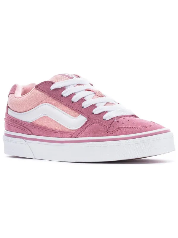 Кроссовки caldrone lace up 'mauve' Vans — изображение 3 из 4, розовый/белый