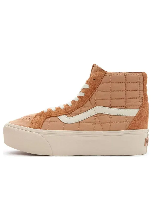 Кроссовки joe freshgoods x sk8-hi reissue platform lx 'camel' Vans — изображение 1 из 4, коричневый/белый